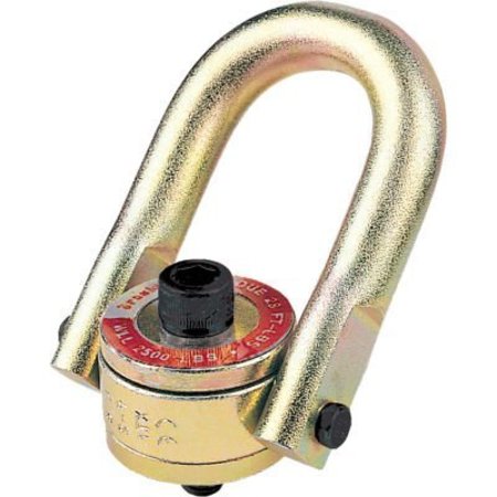 MAZZELLA Crosby HR-125 Hoist Ring Swivel 1/2" - 13 X 2", Thread Proj. - 0.7", 2500 LBS WLL 1016909
